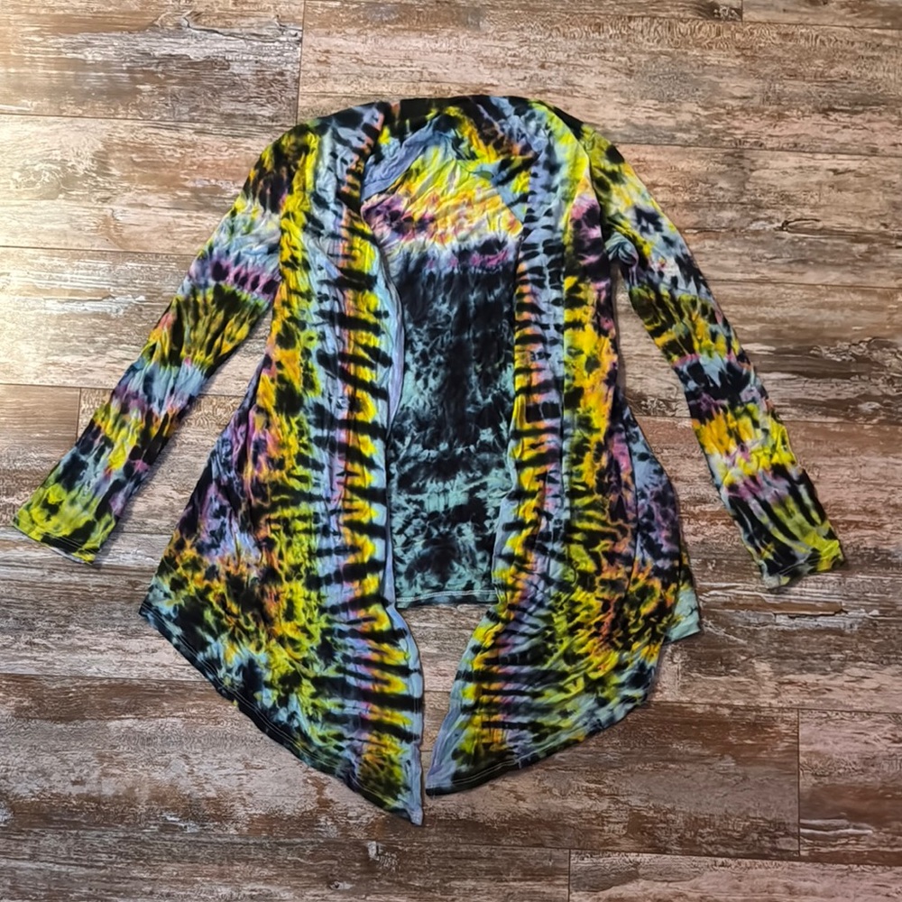 Tie-Dye Cardigan